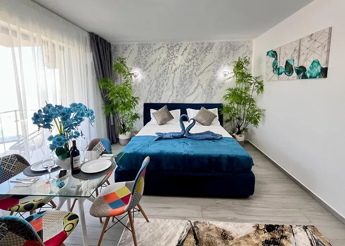 Cosmopolitan - Pe Plaja Cu La Mare & Loc Parcare Gratis 아파트